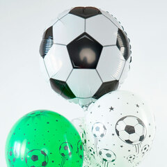 Аг 18''/46 см, Круг, Футбольный мяч, черный, 1 шт.