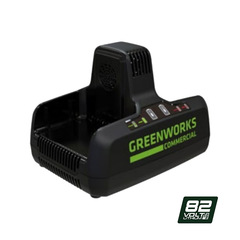 Быстрое зарядное устройство Greenworks 82V 8А G82C2 на 2 слота