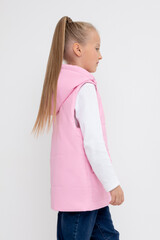 жилет  для девочки  ВК 35011/6 ГР
