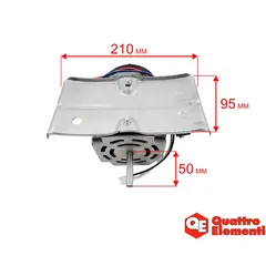 Двигатель эл. переменного тока QUATTRO ELEMENTI QE-40D с насосом в сборе (TK8-003-024)