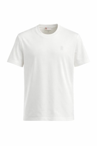 Футболка Brunello Cucinelli 316920whiteBat