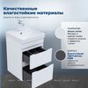 Aquanet 346045 Тумба Слим 40 2 ящ. цв.белый сатин (346045)