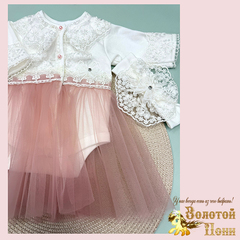 Боди+повязка детское (56-74) 260313-DR4087