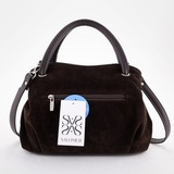 Сумка Саломея 278 эко-замша кофе