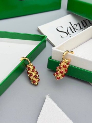Серьги Bottega