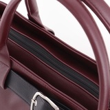 Сумка Саломея 2006 наппа бордо + черный