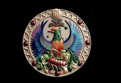 Силиконовый молд № 397 Знак зодиака Скорпион большой 6 см