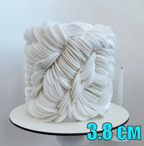 Вафельные Круги 3.8 см для Декора Торта Оптом 2400 шт (тонкая вафельная бумага)