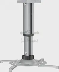 Кронштейн для проектора Cactus CS-VM-PR05M-AL серебристый макс.24кг потолочный поворот и наклон
