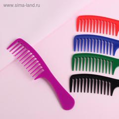 Расчёска, 21 × 5 см, цвет МИКС