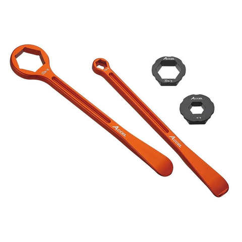 TL-07 Набор сверхлегких монтажек - ключей ACCEL 32 30 17 13 10 мм