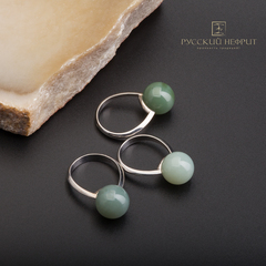 Кольцо Perlus. Морская волна, серебро