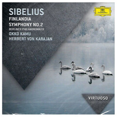 Okko Kamu, Berliner Symphoniker, Herbert Von Karajan / Jean Sibelius: Finlandia, Symphony No. 2 (CD)