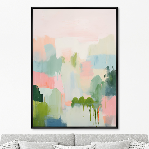 ArtNoMore - Репродукция картины на холсте Landscape collection, The Forest, No 1, 2024г.