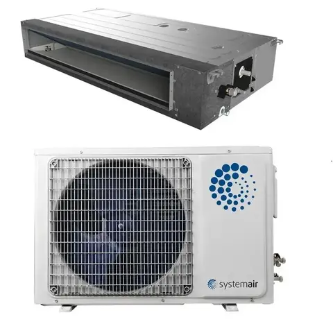 Сплит-система канального типа Sysplit Duct 18 EVO HP Q инверторная