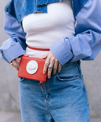 Сумка SNOOPY WALLET BAG RED