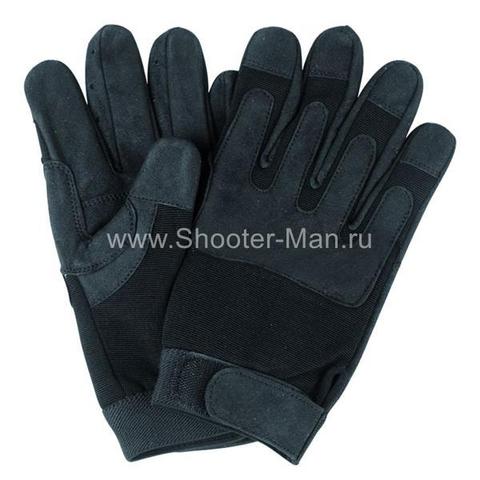 Армейские перчатки Miltec by Sturm черные фото