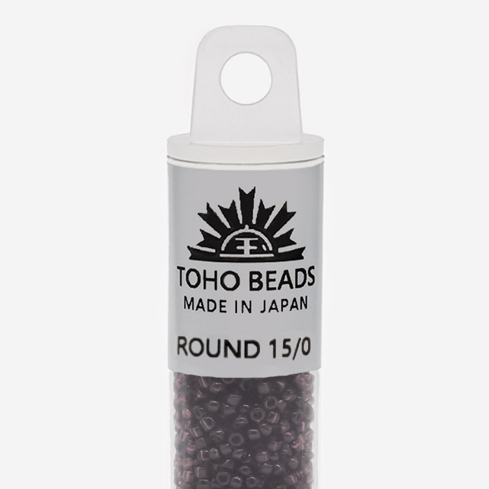 Японский бисер TOHO Round 15/0 (№6C), прозрачный