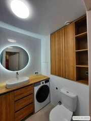 Тумба под раковину + шкаф в нишу