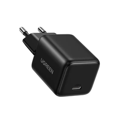 Зарядное устройство  UGREEN X512 (55553) Mini 20W USB-C GaN Fast Charger EU, черный