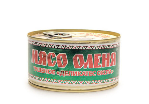 Тушеное мясо оленя МКК Балтийский, 325г