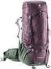 Картинка рюкзак туристический Deuter Aircontact Pro 65+15 SL aubergine-ivy - 1