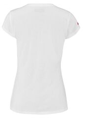 Женская теннисная футболка Babolat Exercise Message Tee Woman - white