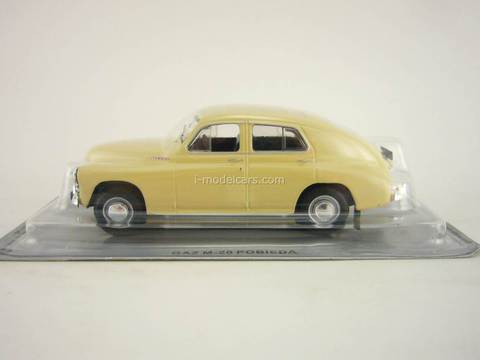 GAZ-M-20 Pobieda beige 1:43 DeAgostini Kultowe Auta PRL-u #39