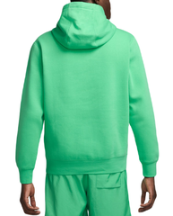 Куртка теннисная Nike Sportswear Club Fleece Pullover Hoodie - spring green/spring green/white