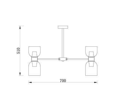 Потолочная люстра Freya Savia FR5203PL-10CH