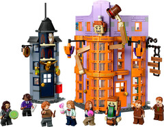 Конструктор LEGO Harry Potter 76422 Косой переулок: Волшебные вредилки Уизли