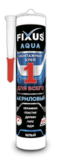 Клей монтажный Фиксус Аква-100 Белый 280 мл