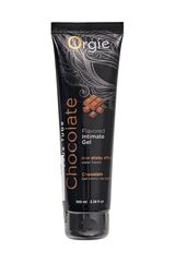 Интимный гель на водной основе Lube Tube Chocolate с шоколадным вкусом - 100 мл. - 