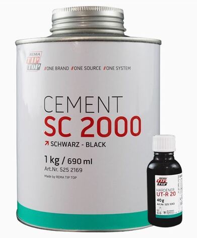 TIP-TOP Cement SC 2000 - клей для конвейерных лент и резины - 690 мл