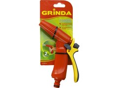 GRINDA P-R, плавная регулировка, курок сзади, пластиковый, поливочный пистолет (8-427361)