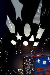 Easy Time Развивающий БизиКуб-ночник со светом (синий) (ks02)