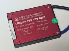 Плата контроля BMS LiFePO4 16S 48V 50A