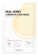 SOME BY MI Тканевая маска для лица с мёдом - REAL HONEY LUMINOUS CARE MASK, 20г