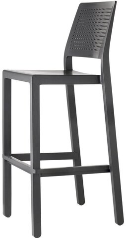 Стул барный пластиковый Scab Design Emi, антрацит