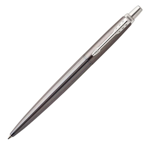 Ручка шариковая Parker Jotter Premium, Oxford Grey Pinstripe CT (1953199)