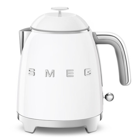 Чайник мини 0.8л Smeg Стиль 50-х годов белый