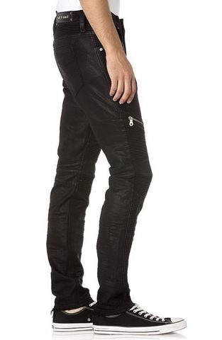 Rock Revival | Джинсы мужские FRADY S204 SKINNY MOTO COATING RP2040S204 правый бок