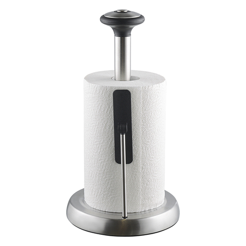 Держатель для бумажных полотенец 19.5х37см Smart Solutions Mio черный/хром