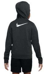 Детская теннисная толстовка Nike Therma-FIT Multi+ Full-Zip Training Hoodie -black/anthracite/white