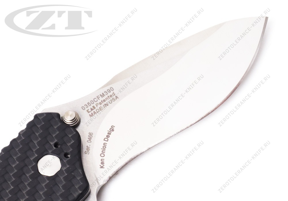 Нож Zero Tolerance 0350CF ZT0350CF M390 - фотография 
