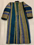 Узбекский халат в полоску на 10-12 лет