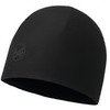 Элитная Тёплая двухсторонняя шапка с флисом BUFF® Microfiber & Polar Hat solid black