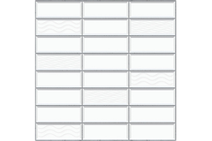 Панель ПВХ самоклеящаяся, плитка Эстетика 0,3х477х488мм (642пп) упаковка из 10шт