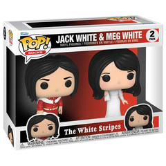 Funko POP! Rocks The White Stripes Jack White & Meg White