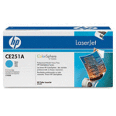 Картридж HP CE251A для HP Color LaserJet CM3530, CM3530fs, CP3525dn, CP3525n, CP3525x (голубой, 7000 стр.)